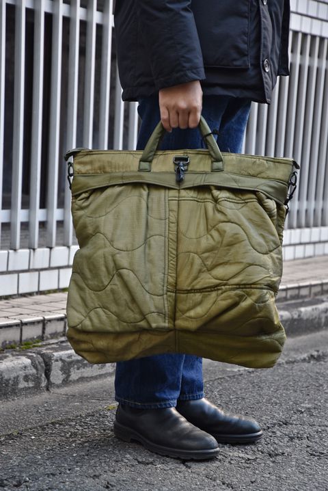 １点モノの魅力が詰まったミリタリーバッグ。MADE IN OCCUPIED JAPAN