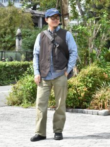 ARAN（アラン） VEST Brown - ZABOU