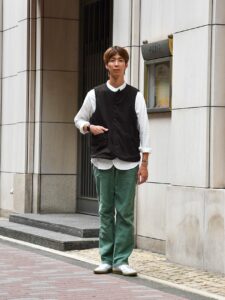ARAN（アラン） VEST Brown - ZABOU