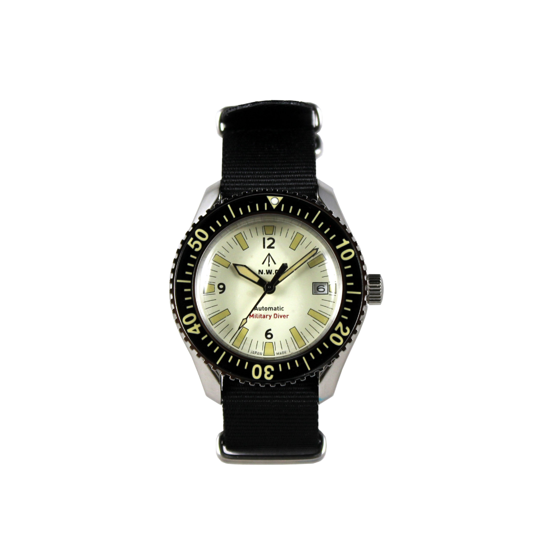 MIL.-05 C SV/BK Automatic ROYAL Military Diver TYPE