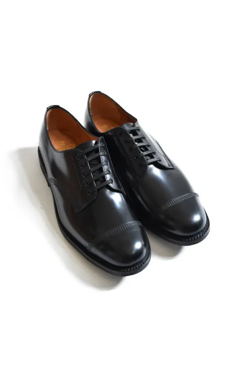 MILITARY DERBY SHOE ブラック