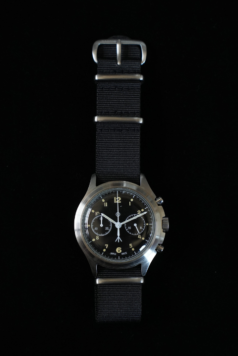 MILITARY WATCH MIL.-07 British ROYAL Airforce Chronograph TYPE
