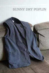 ARAN（アラン） VEST SUNNY DRY POPLIN - ZABOU