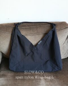 SLOW＆CO（スロウ） span nylon Wrap bag L - ZABOU