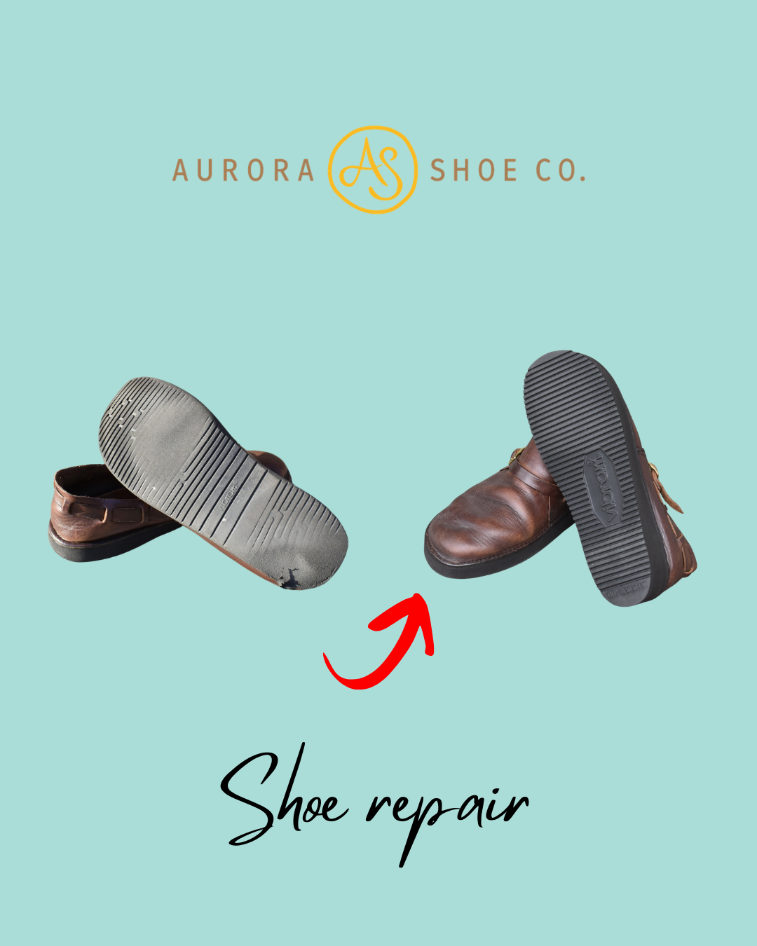 AURORA SHOES（オーロラシューズ）のソールを交換してみた - ZABOU BLOG