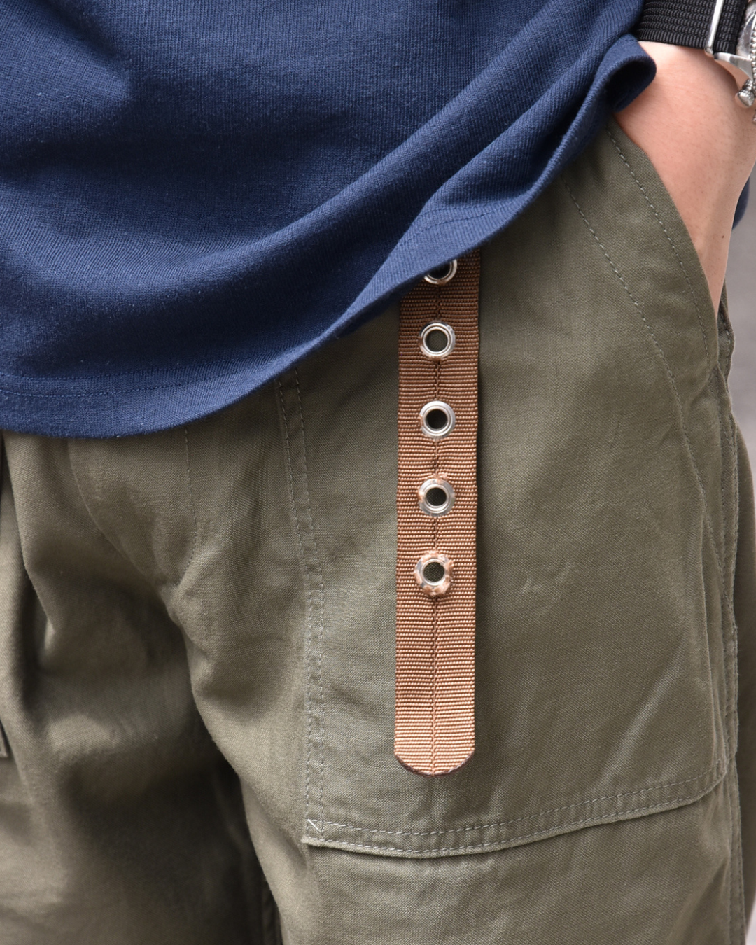 N.O.UN BELT NYLON コーディネート