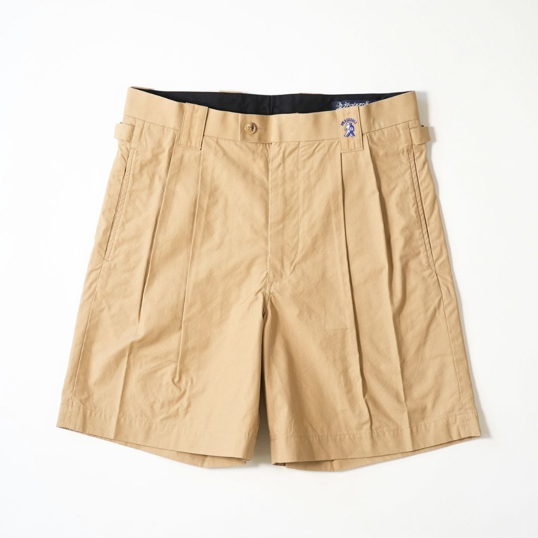 2 PLEATS SHORTS