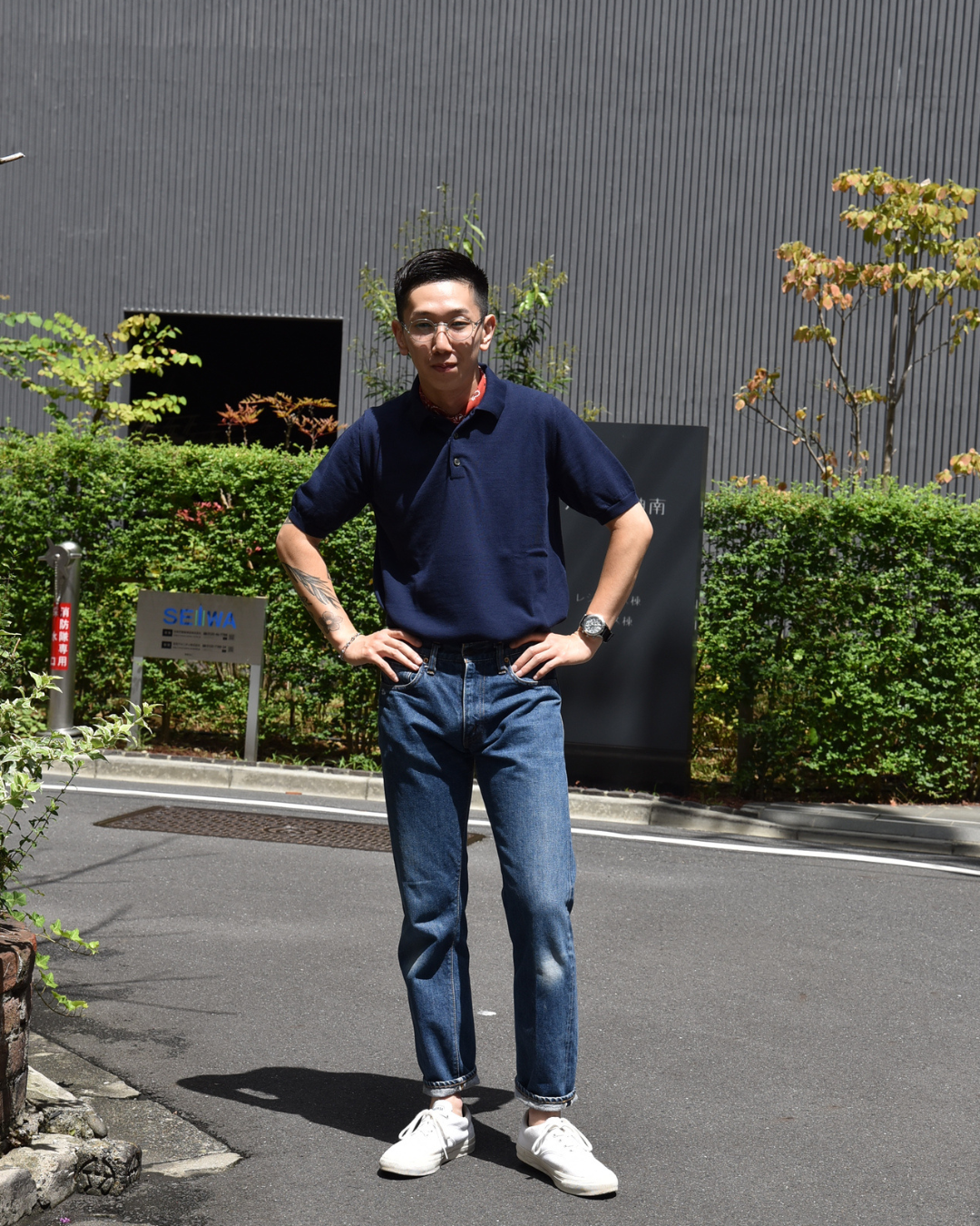 170cm 55kg コーディネート1