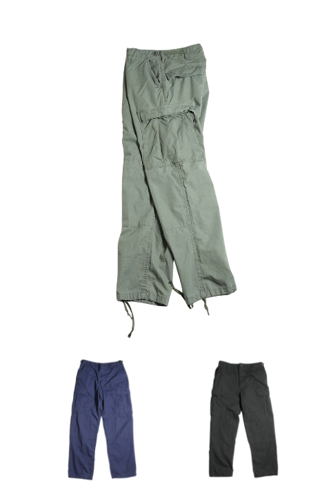 BDU Trouser Ripstop 洗い加工