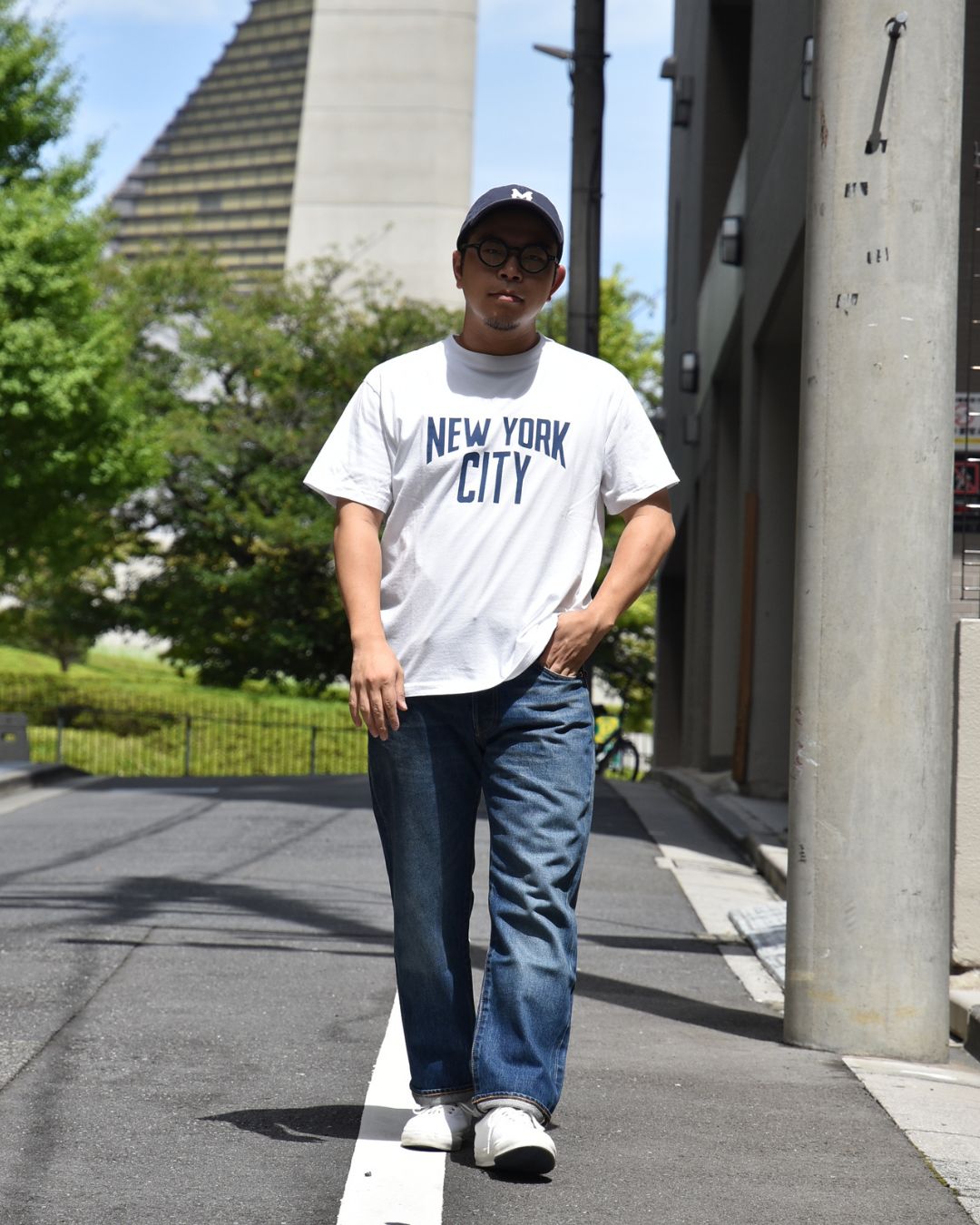164cm 65kg コーディネート1