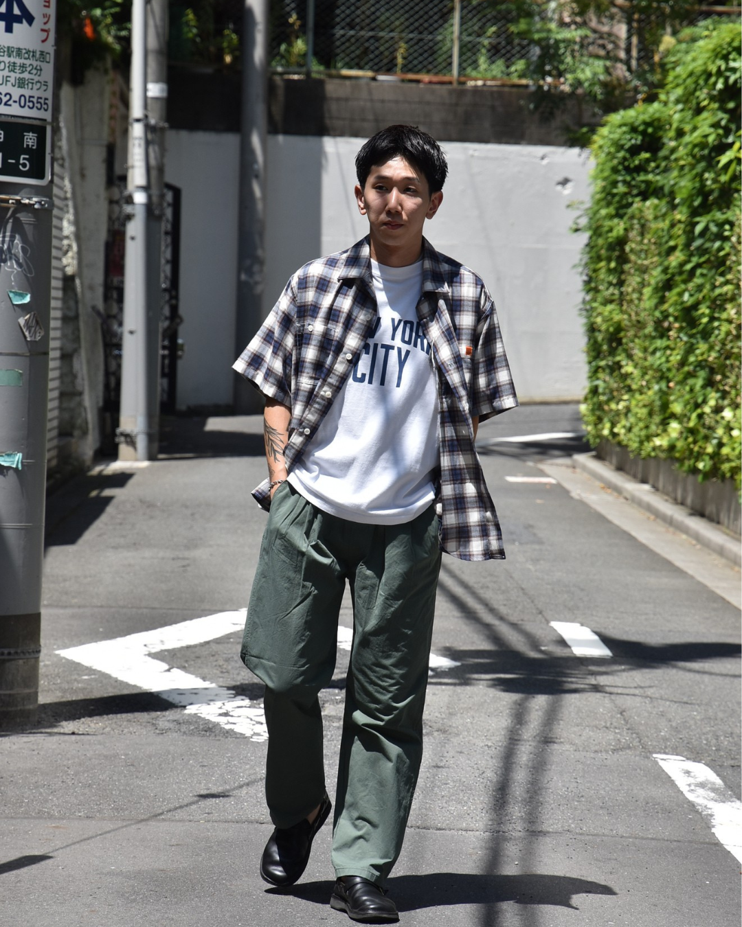 170cm 55kg コーディネート