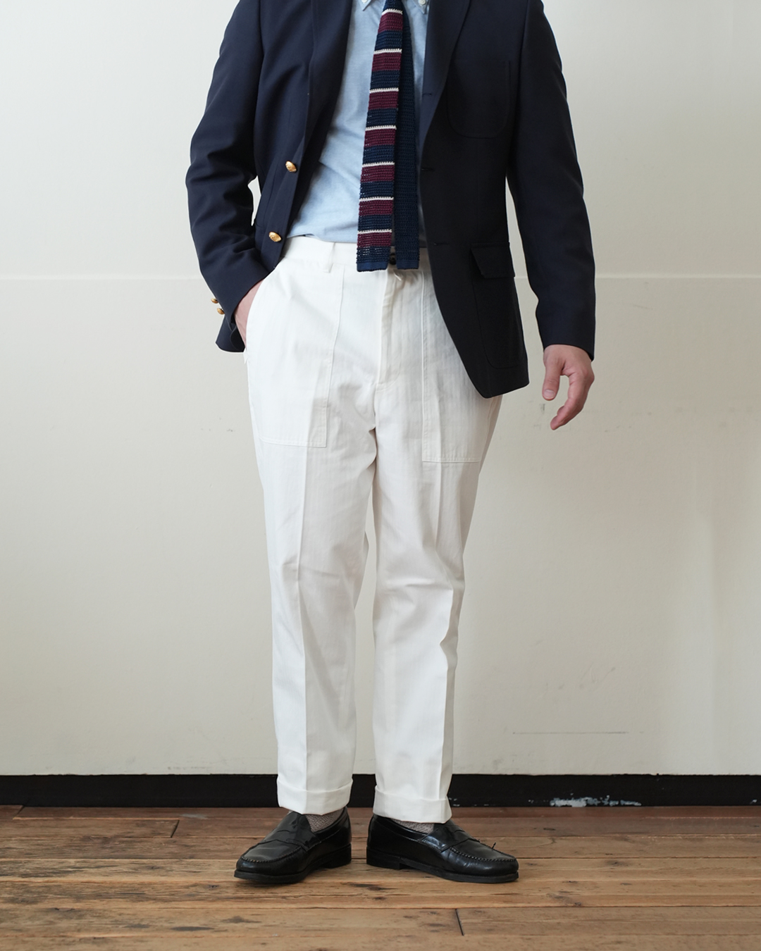 身長170cm 体重70kg コーディネート 3