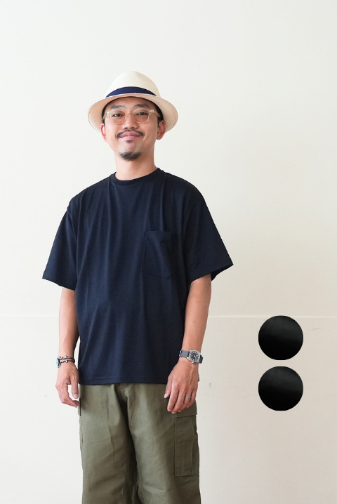 メリノウール半袖Tシャツ