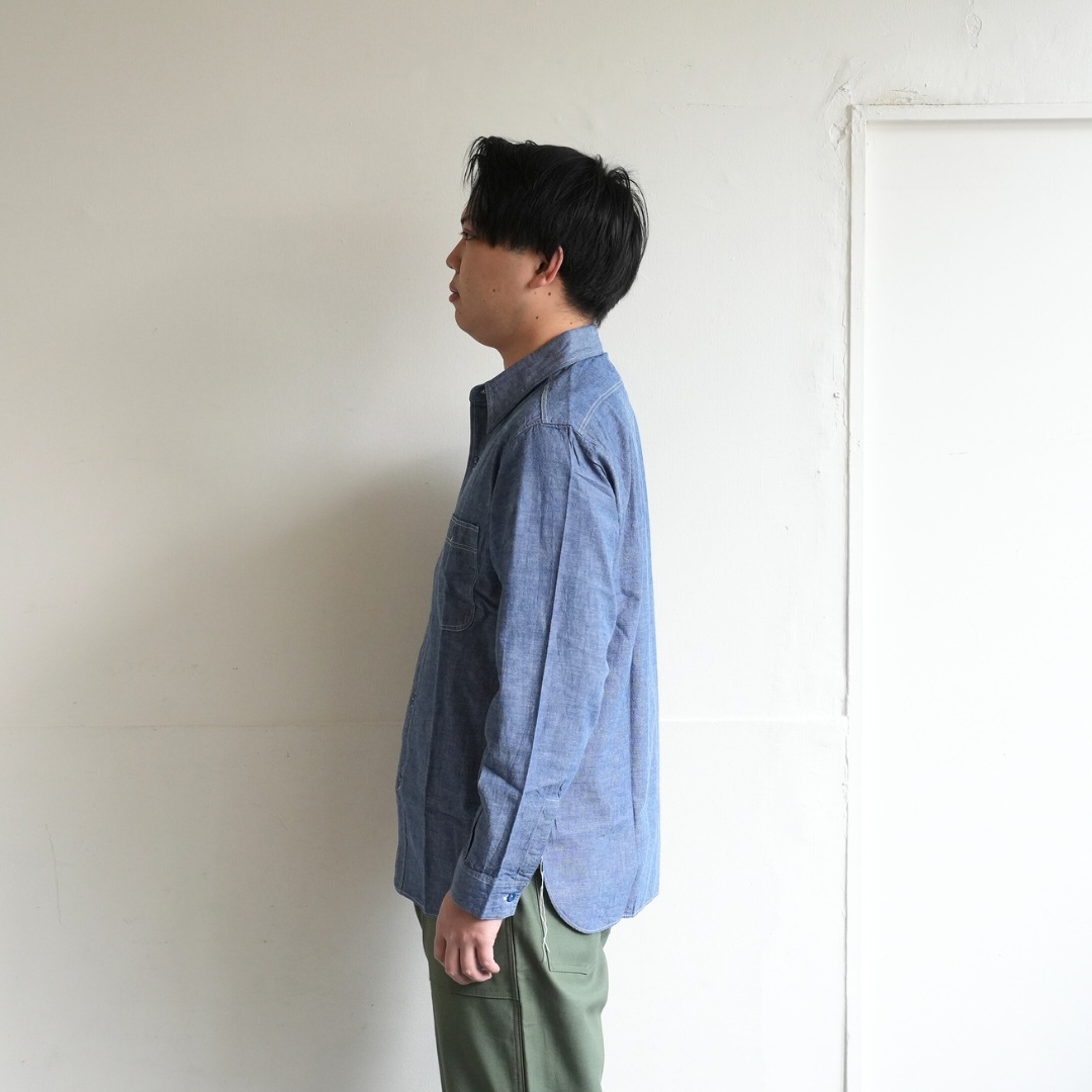 BUZZ RICKSON'S（バズリクソンズ） U.S.NAVYブルーシャンブレーワーク