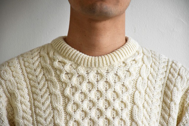 アランウーレンミルズ セーター B420 Aran sweater メンズ 367 日本 M (日本サイズM相当) - 5