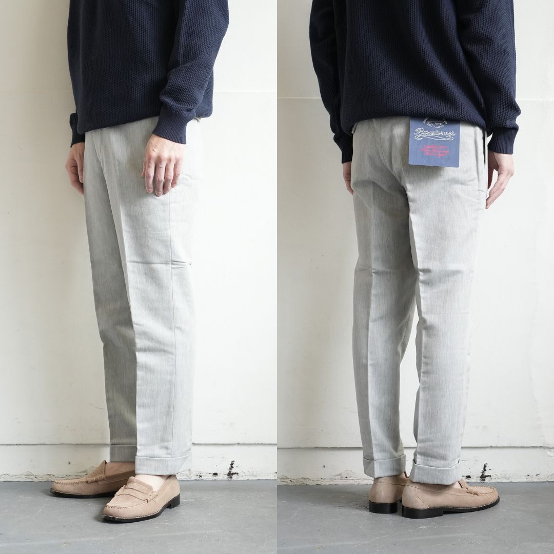 【新品】BARNSTORMER ドレスジャージ1311P Light Gray バーンストーマー BARNSTORMER ドレスジャージパンツ Dress