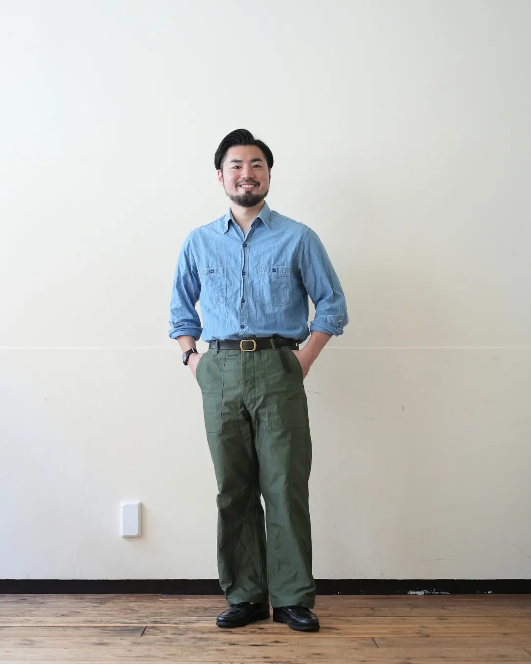 スタッフコーディネート 170cm 70kg