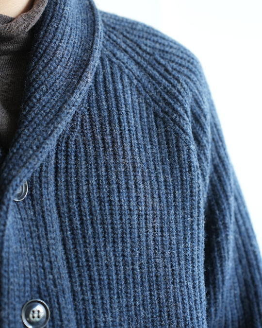 期間限定】Rinascente（リナシェンテ） ショールカラーニット