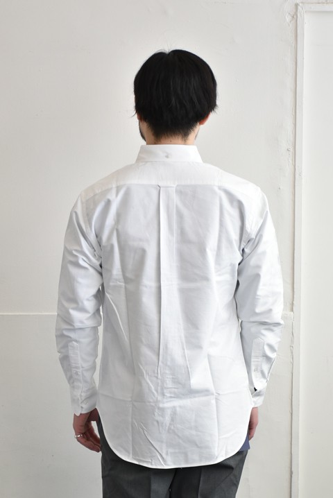 SERO（セロ）ボタンダウンシャツ オックスフォード ホワイト